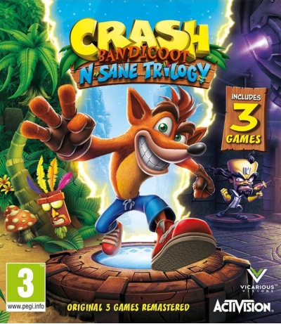 Прокат игры Crash Bandicoot N. Sane Trilogy на ПС4 и ПС5