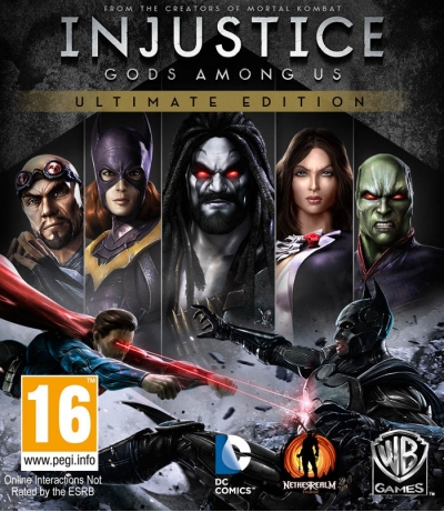Прокат игры Injustice Gods Among Us: Ultimate Edition на PS4 и PS5